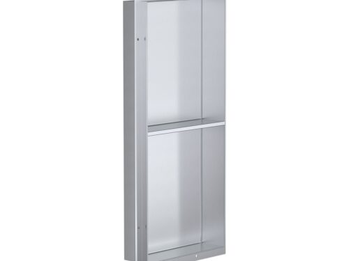 Double Shelf Shower Niche Tileable without edge