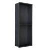 Double Shelf Shower Niche with flat frame